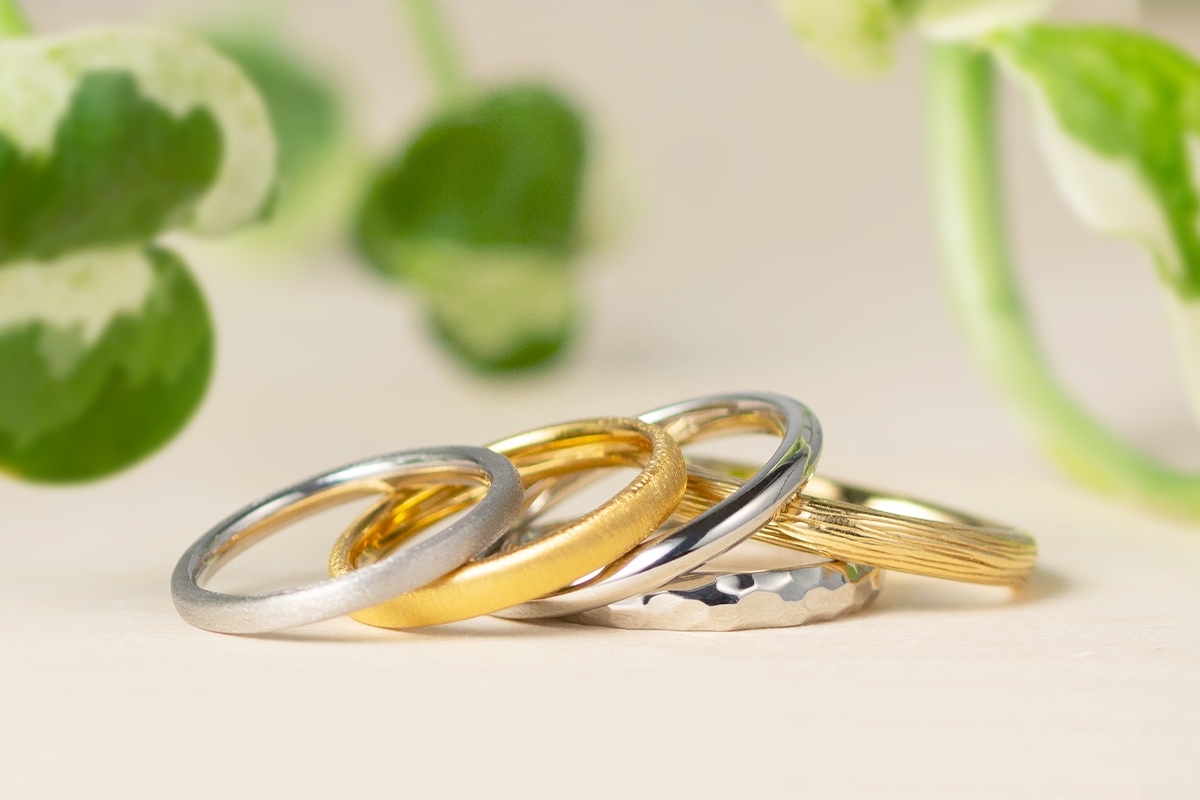 男性におすすめの結婚指輪のデザインや素材は？