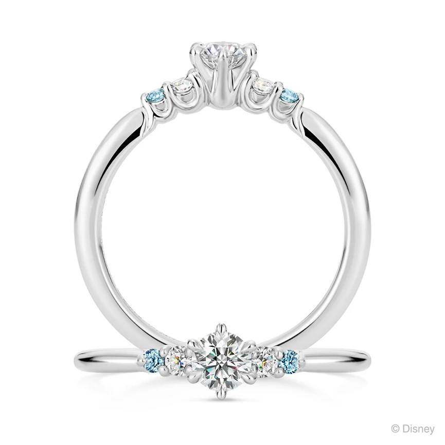 Cinderella（シンデレラ）婚約指輪03 正面