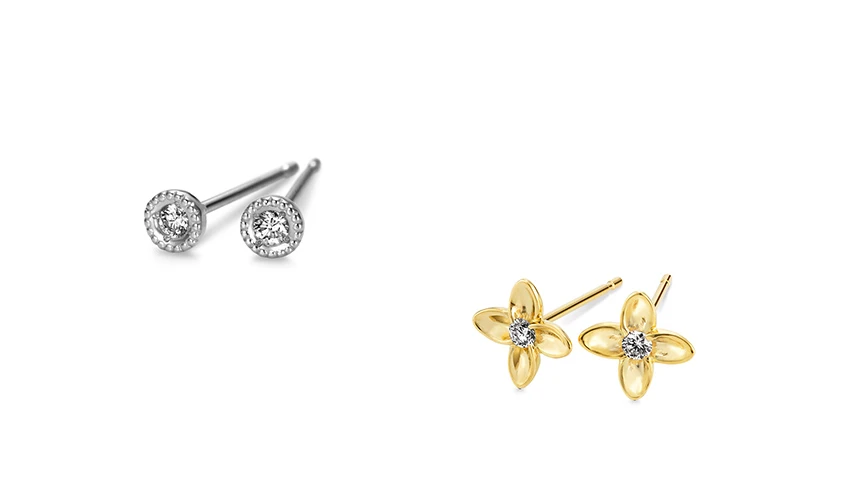 ダイヤモンド ピアス